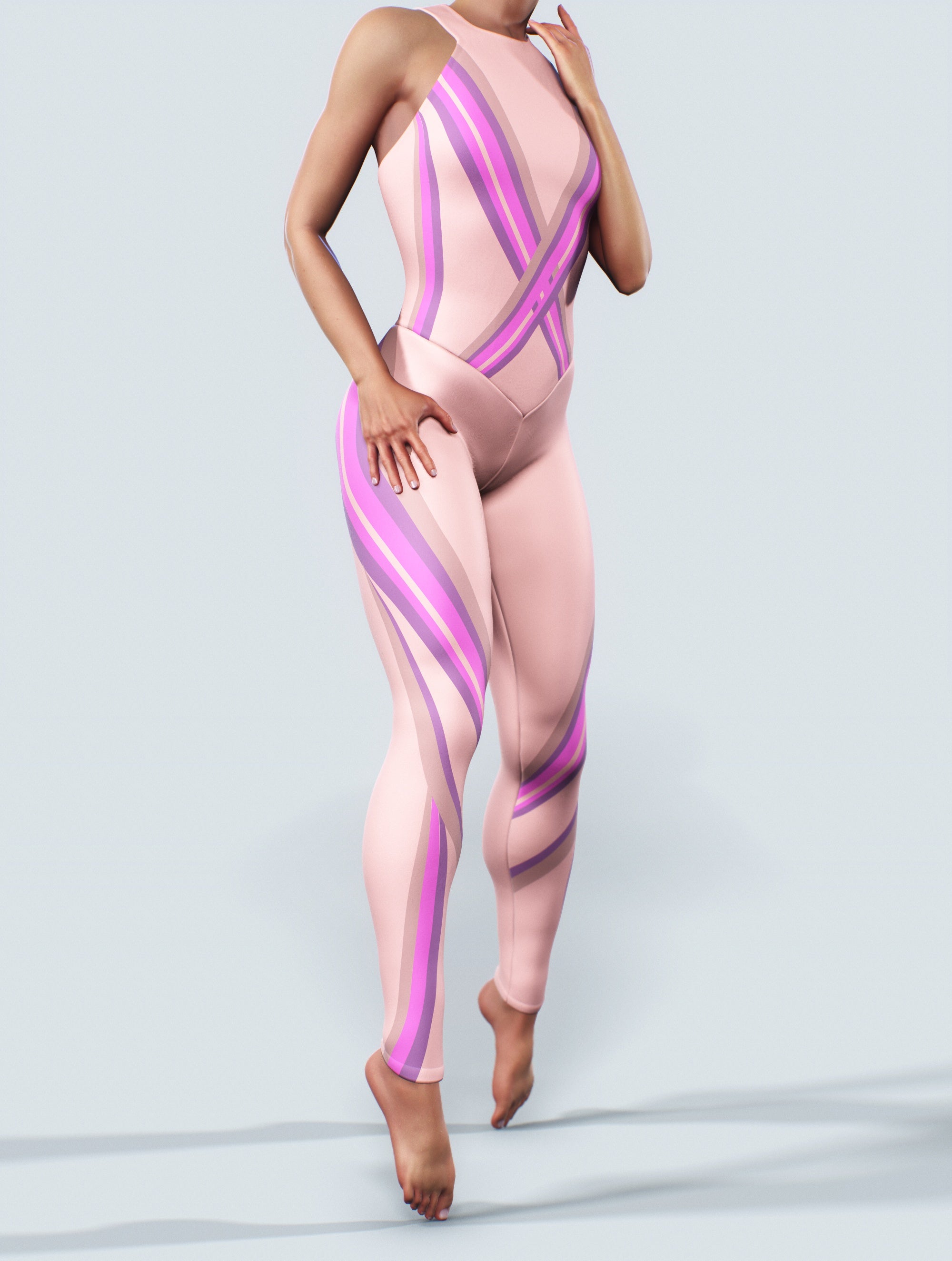 Princess Pink Unitard-unitard-bootysculpted