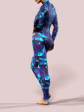Purple Butterfly LS Catsuit-unitard-bootysculpted