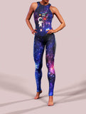Purple Space Catsuit-unitard-bootysculpted