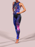 Purple Space Catsuit-unitard-bootysculpted