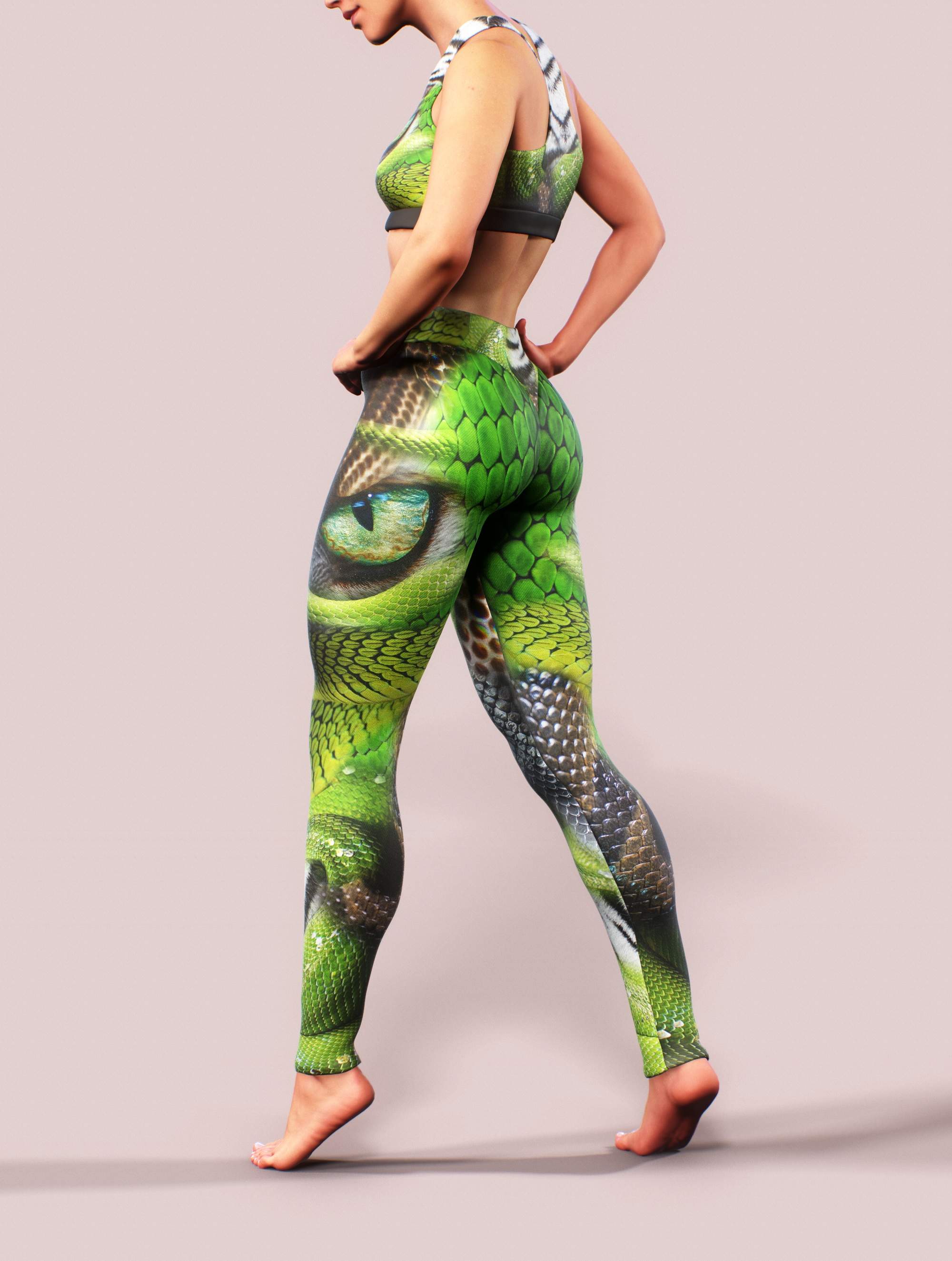 Reptile Sports Bra-Sports bra-bootysculpted