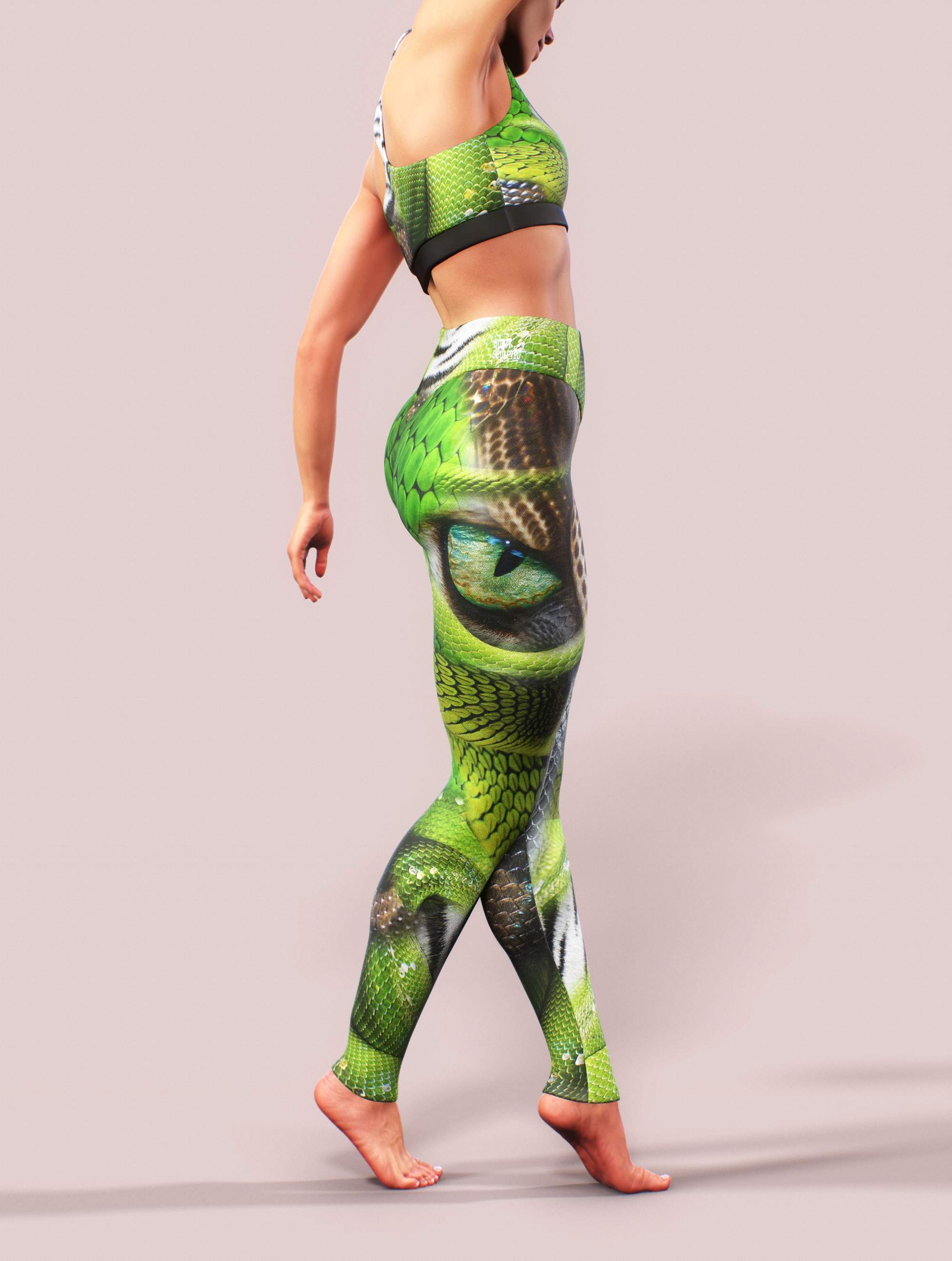 Reptile Sports Bra-Sports bra-bootysculpted