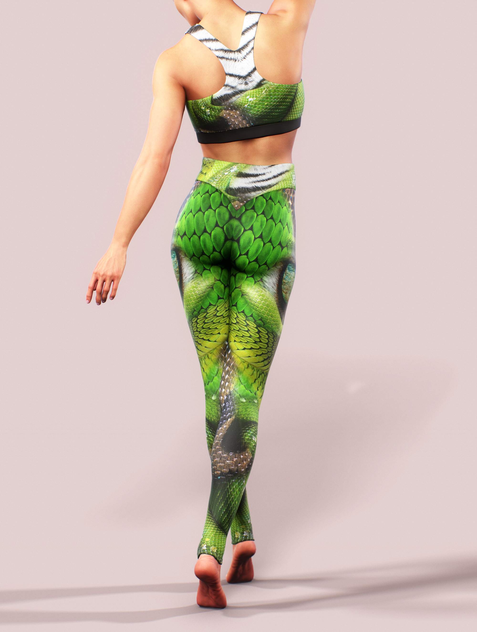Reptile Sports Bra-Sports bra-bootysculpted