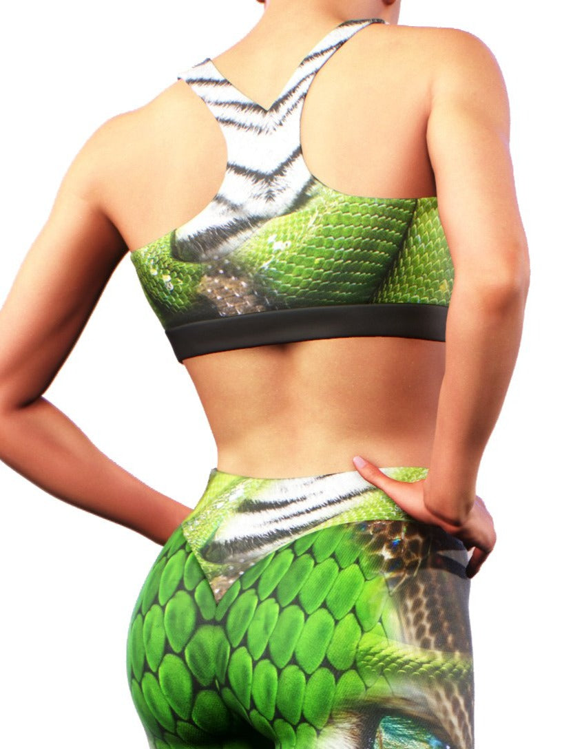 Reptile Sports Bra-Sports bra-bootysculpted