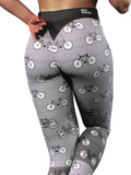 Retro Bike Leggings-High waisted leggings-bootysculpted