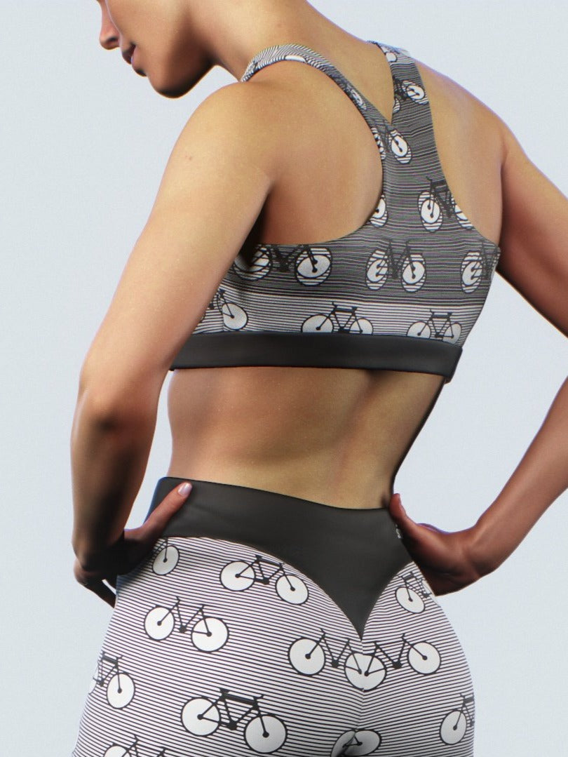 Retro Bike Sports Bra-Sports bra-bootysculpted
