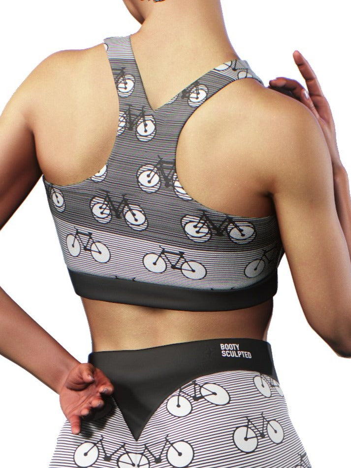Retro Bike Sports Bra-Sports bra-bootysculpted
