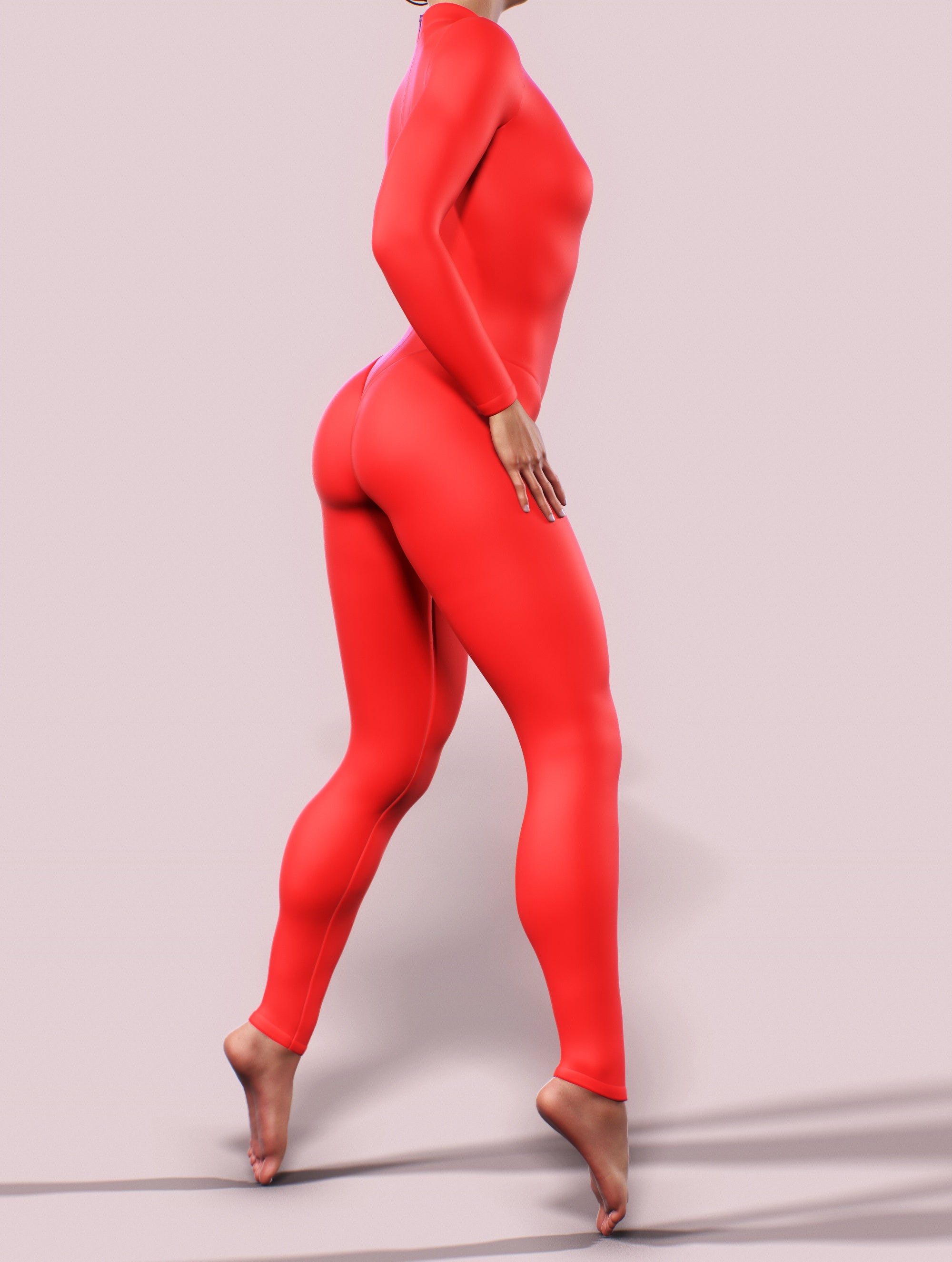 Rose Red Unitard-unitard-bootysculpted