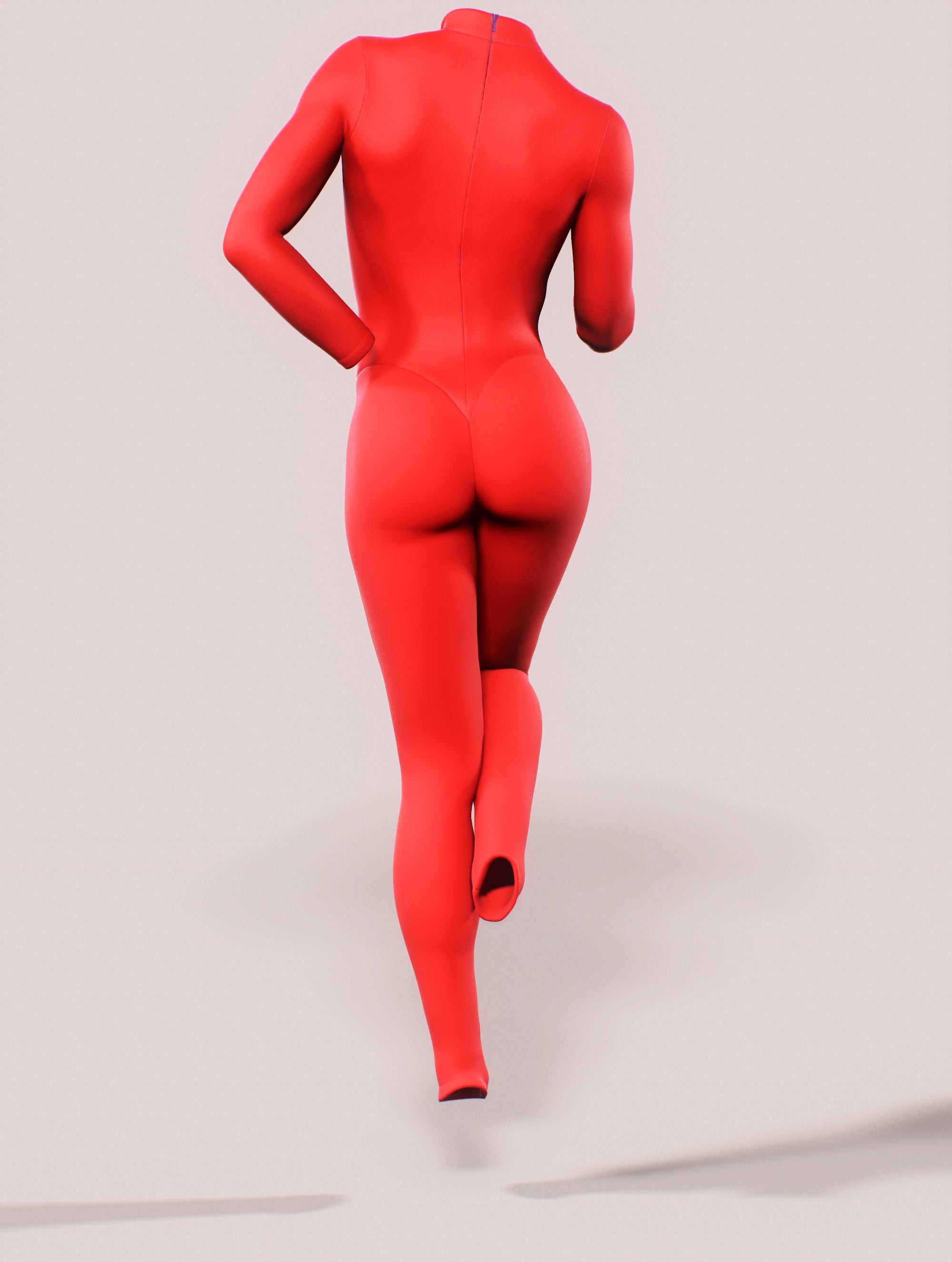 Rose Red Unitard-unitard-bootysculpted