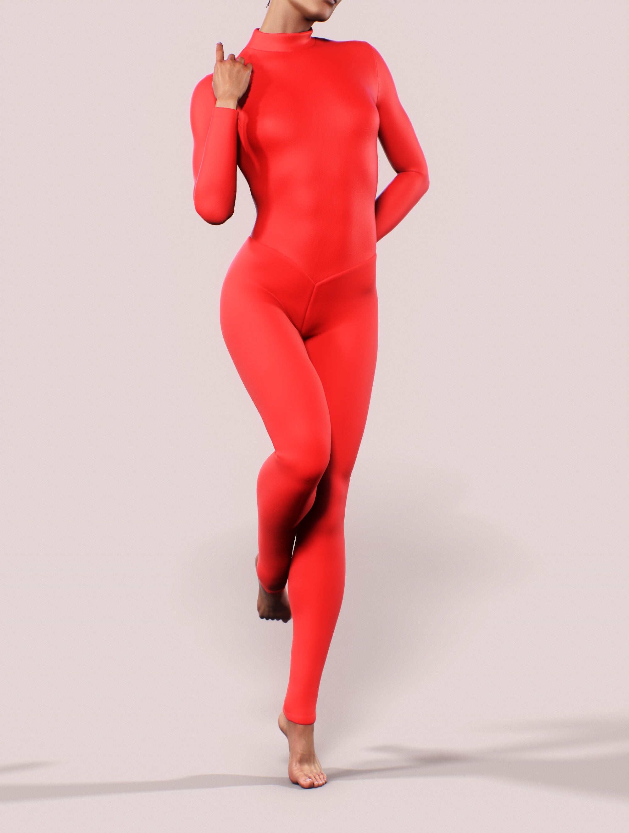 Rose Red Unitard-unitard-bootysculpted