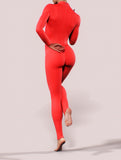 Rose Red Unitard-unitard-bootysculpted