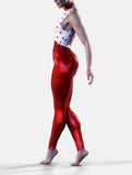 Secret Letter Red Bodysuit-unitard-bootysculpted