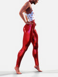 Secret Letter Red Bodysuit-unitard-bootysculpted