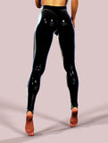 Shaping Latex Leggings-High waisted leggings-bootysculpted
