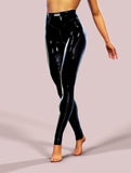 Shaping Latex Leggings-High waisted leggings-bootysculpted