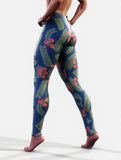 Silent Night Christmas Yoga Pants-High waisted leggings-bootysculpted