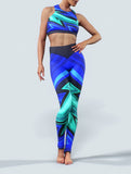 Sketchy Blue Sports Bra-Sports bra-bootysculpted