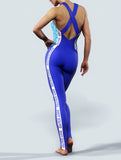 Snowflake Blue Unitard-unitard-bootysculpted