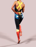 Superwoman Bodysuit-unitard-bootysculpted