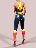 Superwoman Bodysuit-unitard-bootysculpted