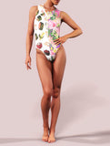 Sushi And Peonies Swimsuit-bootysculpted