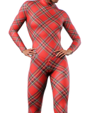 Tartan Red Bodysuit