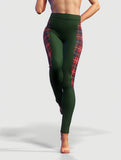 Tartan Shaping Leggings-High waisted leggings-bootysculpted