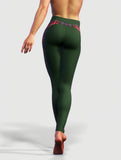 Tartan Shaping Leggings-High waisted leggings-bootysculpted