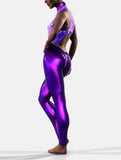 Violet Wildflower Playsuit-unitard-bootysculpted