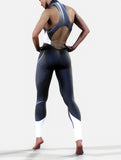 Waist-Shaping Queens Suit in Black-unitard-bootysculpted