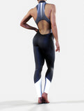 Waist-Shaping Queens Suit in Black-unitard-bootysculpted
