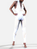 Waist-Shaping Queens Suit in Cream-unitard-bootysculpted