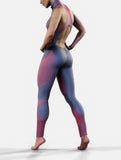 Waist-Shaping Queens Suit in Gray-unitard-bootysculpted