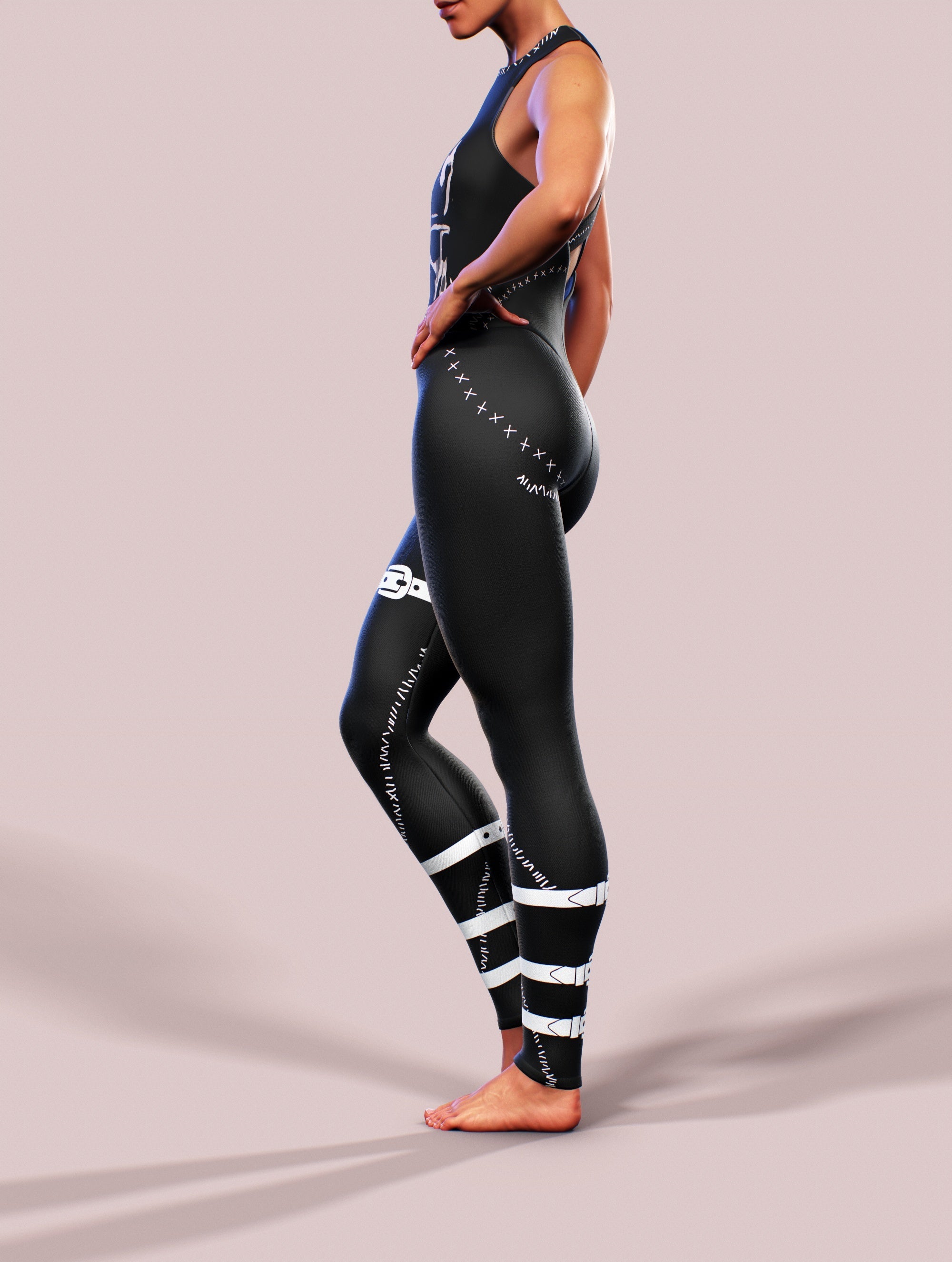 Warrior Play Jumpsuit-unitard-bootysculpted