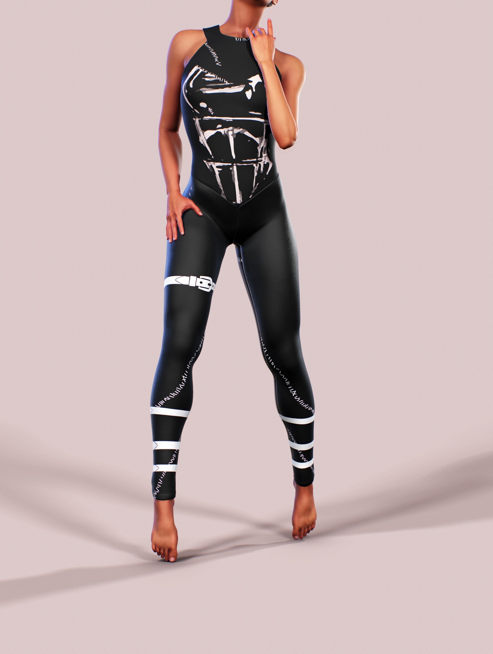 Warrior Play Jumpsuit-unitard-bootysculpted