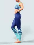 Wavy Navy Sports Bra-Sports bra-bootysculpted