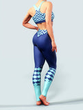 Wavy Navy Sports Bra-Sports bra-bootysculpted