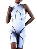 White Lines Shaping Unitard