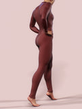 Wine Burgundy Red Costume-unitard-bootysculpted