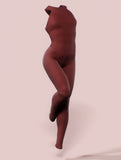 Wine Burgundy Red Unitard-unitard-bootysculpted