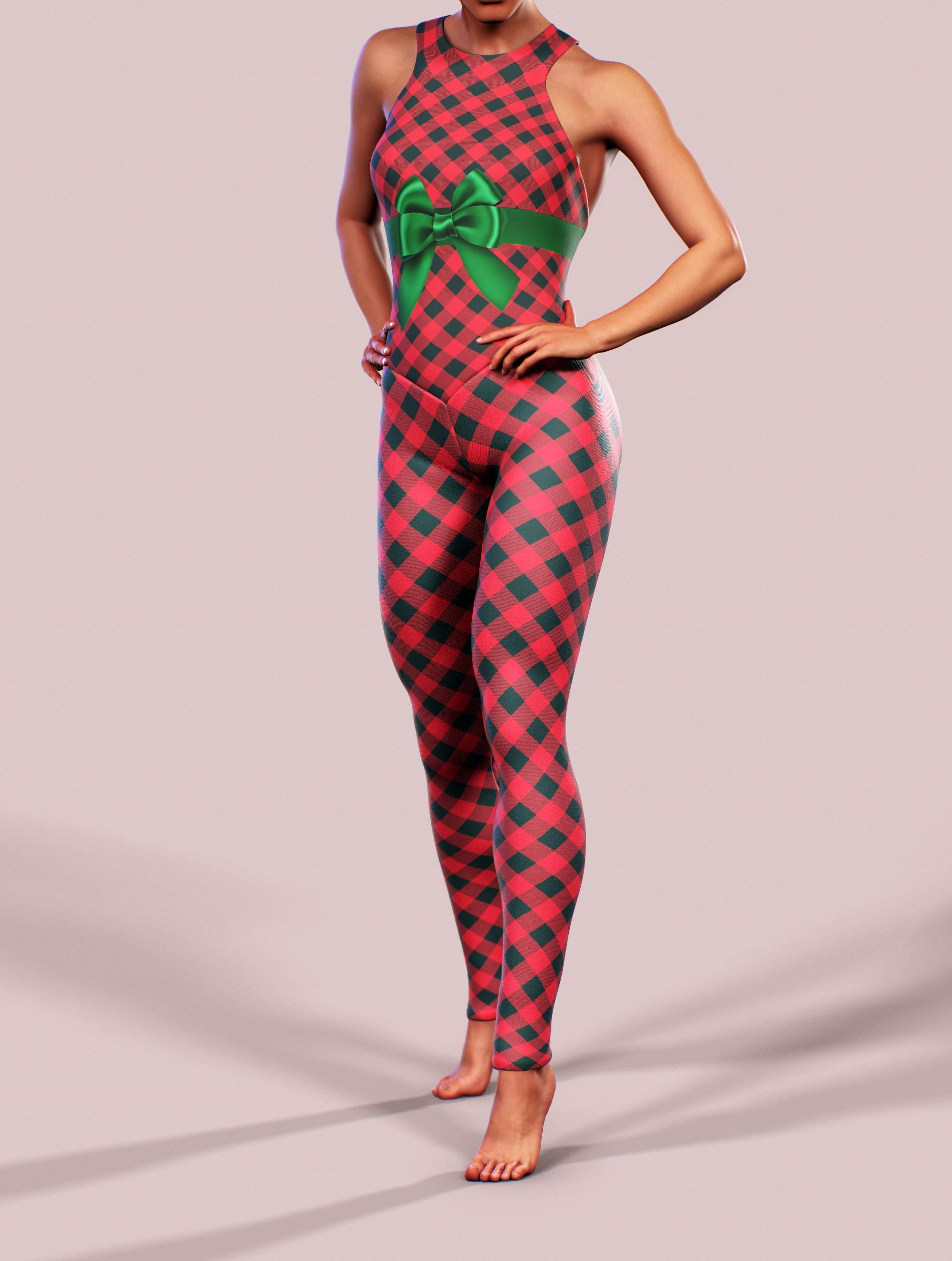 XMAS Present Unitard-unitard-bootysculpted