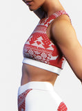 Xmas Dino Sports Bra-Sports bra-bootysculpted