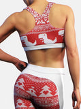Xmas Dino Sports Bra-Sports bra-bootysculpted