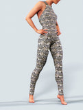 Zebra's Illusions Jumpsuit-unitard-bootysculpted