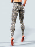 Zebra's Illusions Yoga Pants-High waisted leggings-bootysculpted