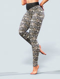 Zebra's Illusions Yoga Pants-High waisted leggings-bootysculpted