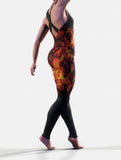 Fire Girl Unitard