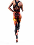 Fire Girl Unitard