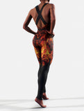 Fire Girl Unitard