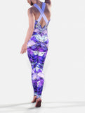 Purple Peony Catsuit